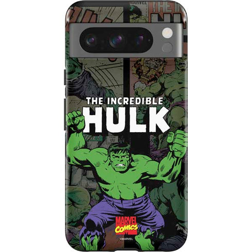 Marvel Classic Comics Hulk Fighter Vintage Pixel Cases